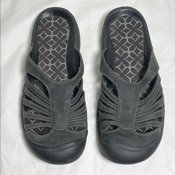 Keen Women's Black and Gray Mules - Picture 1 of 9